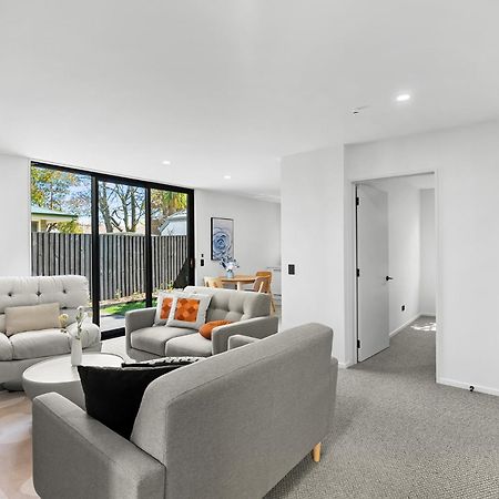 Modern Luxury Suite Near Cbd 3Bed 2Bath Christchurch Eksteriør bilde